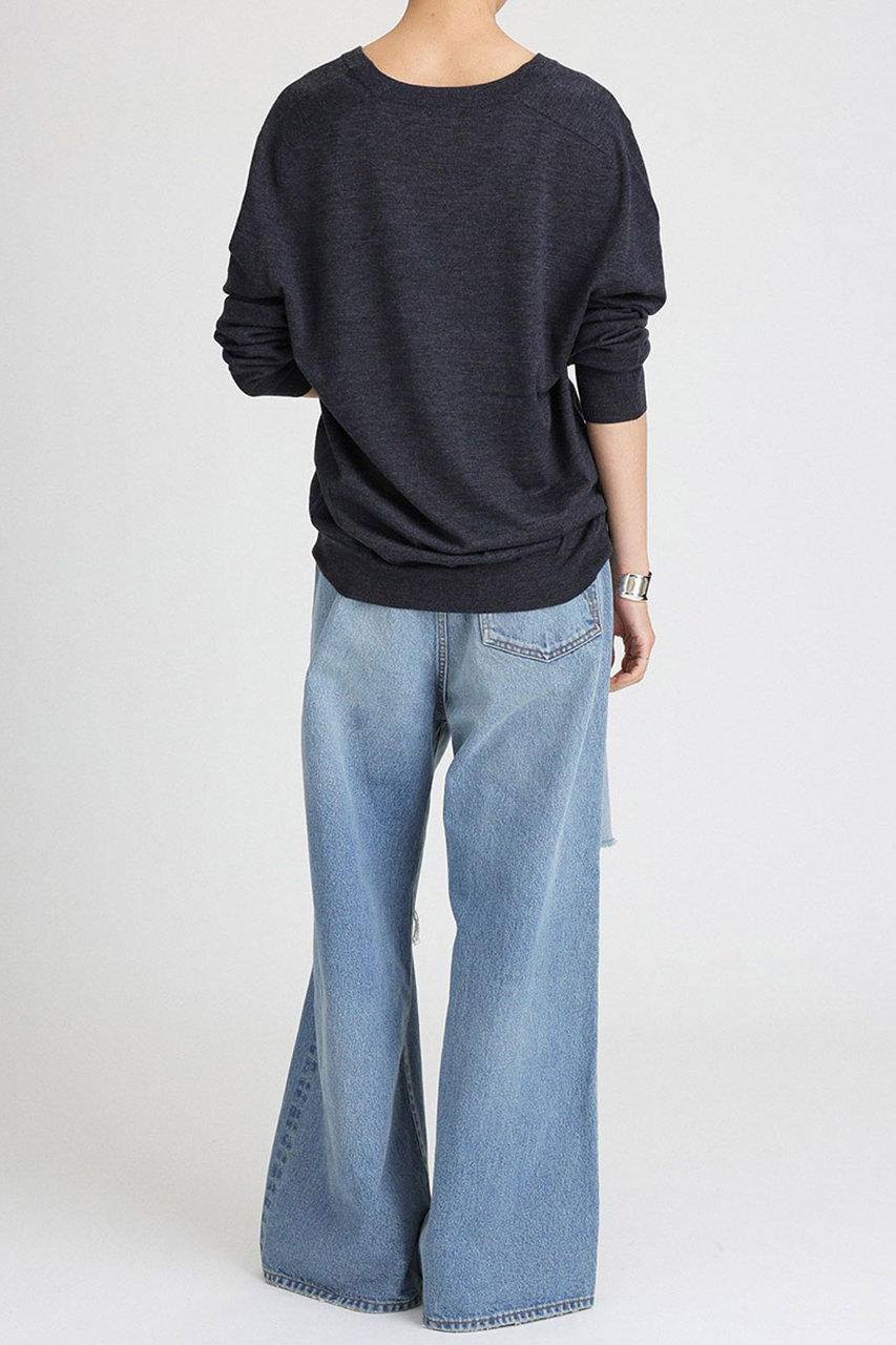 BRILL(ブリル)｜EMPIRE Vネックプルオーバー/グレー の通販｜ELLESHOP