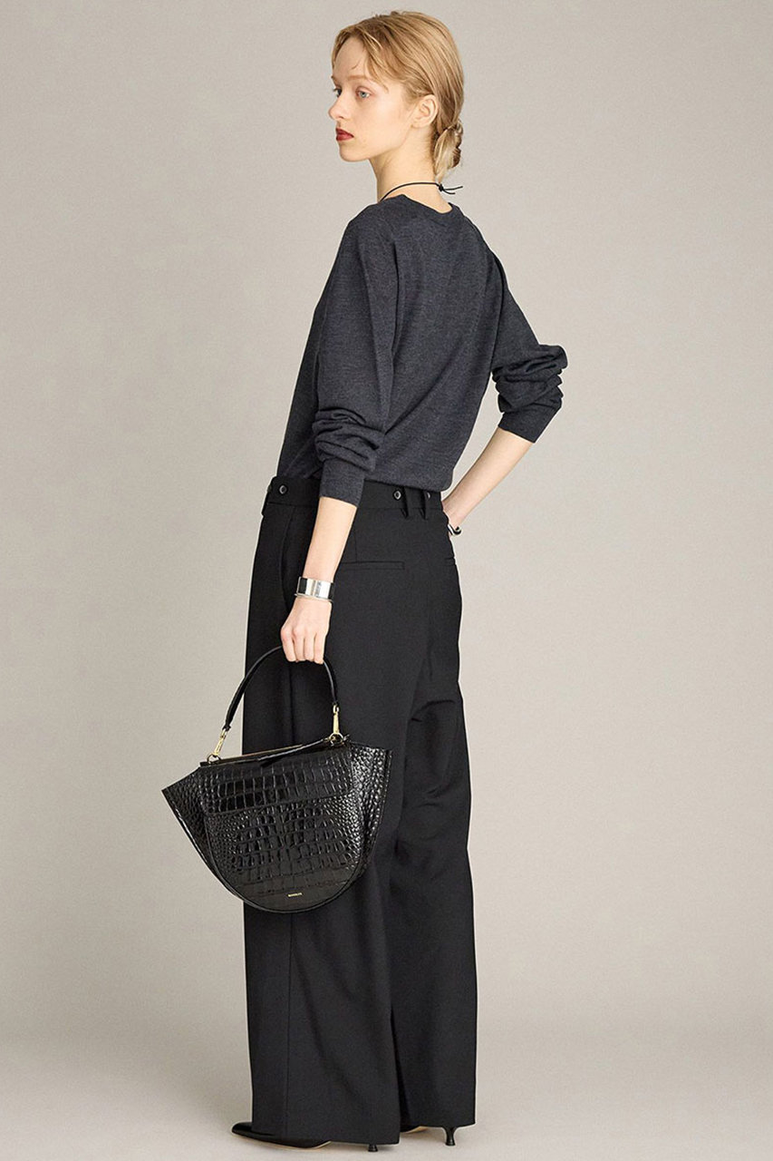 BRILL(ブリル)｜EMPIRE Vネックプルオーバー/グレー の通販｜ELLESHOP