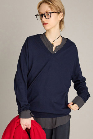 BRILL(ブリル) 長袖セーター サイズF レディース美品  - 黒 Vネック BRILL｜ブリルのニット通販｜ELLE SHOP (エル・ショップ)