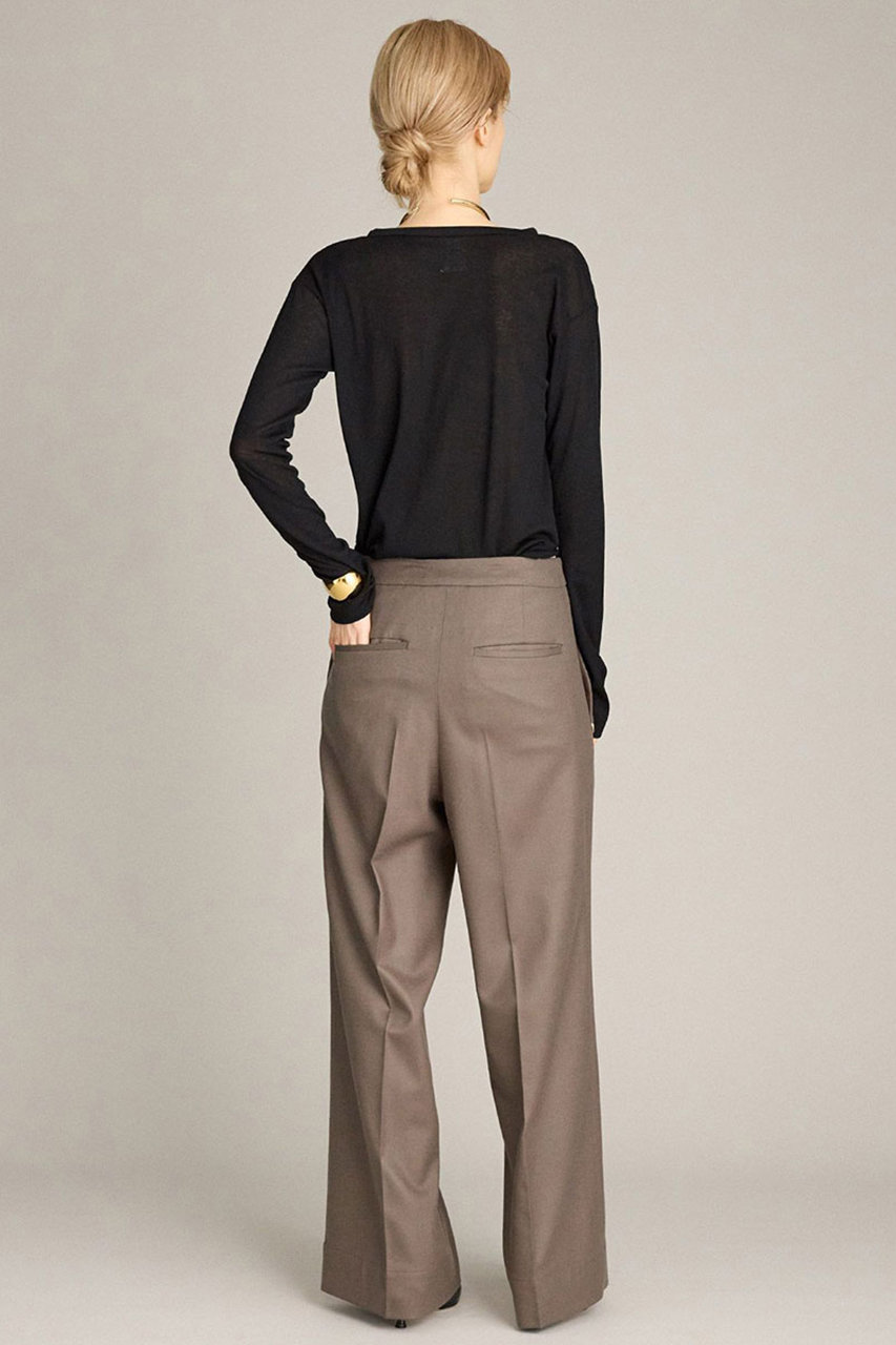 BRILL(ブリル)｜ウールマリンパンツ/カーキ の通販｜ELLESHOP・(エル