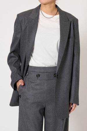 ブリル/BRILLのウールピークトラペルジャケット(110800/110801)