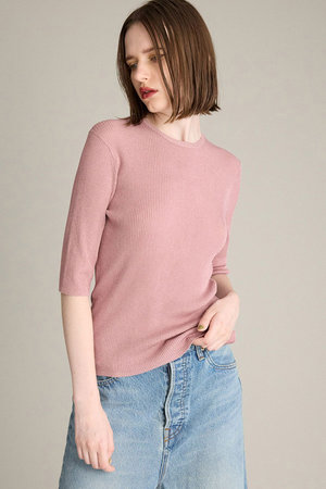 ブリル/BRILLのラメ リブプルオーバー(110300/110301)