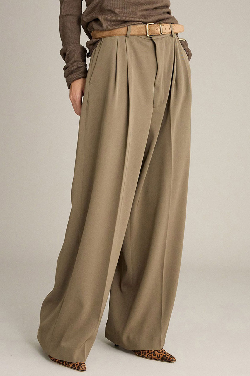 ブリル/BRILLのカルゼタックイージーパンツ(カーキ/582038)