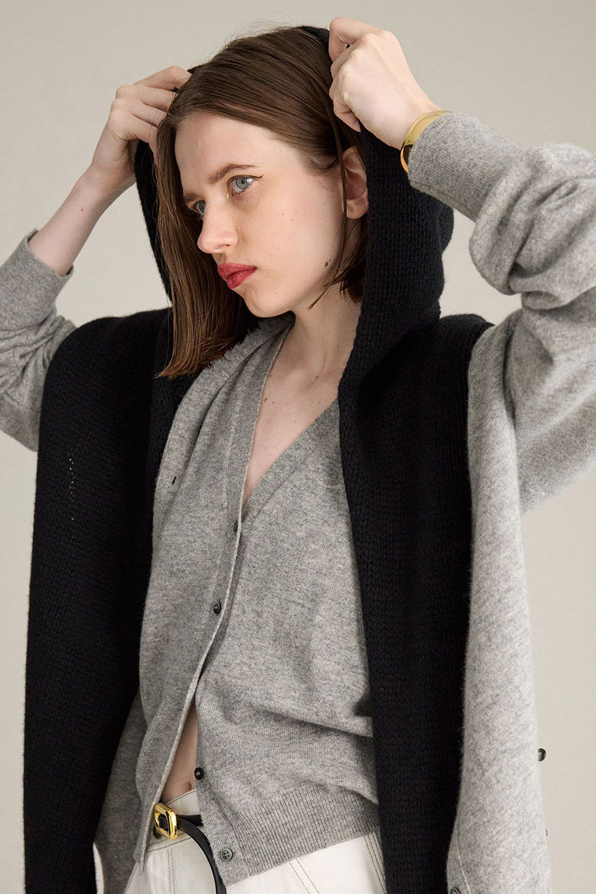 BRILL(ブリル)｜カシミミストール/ブラック の通販｜ELLESHOP・(エル