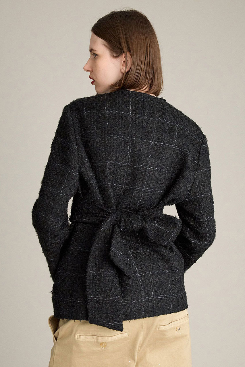 ブリル　BRILL 新品未使用　完売品タグ付き定価24200円 BRILL ブリル☆リネンワイドリブニットジレ&スカート - メルカリ