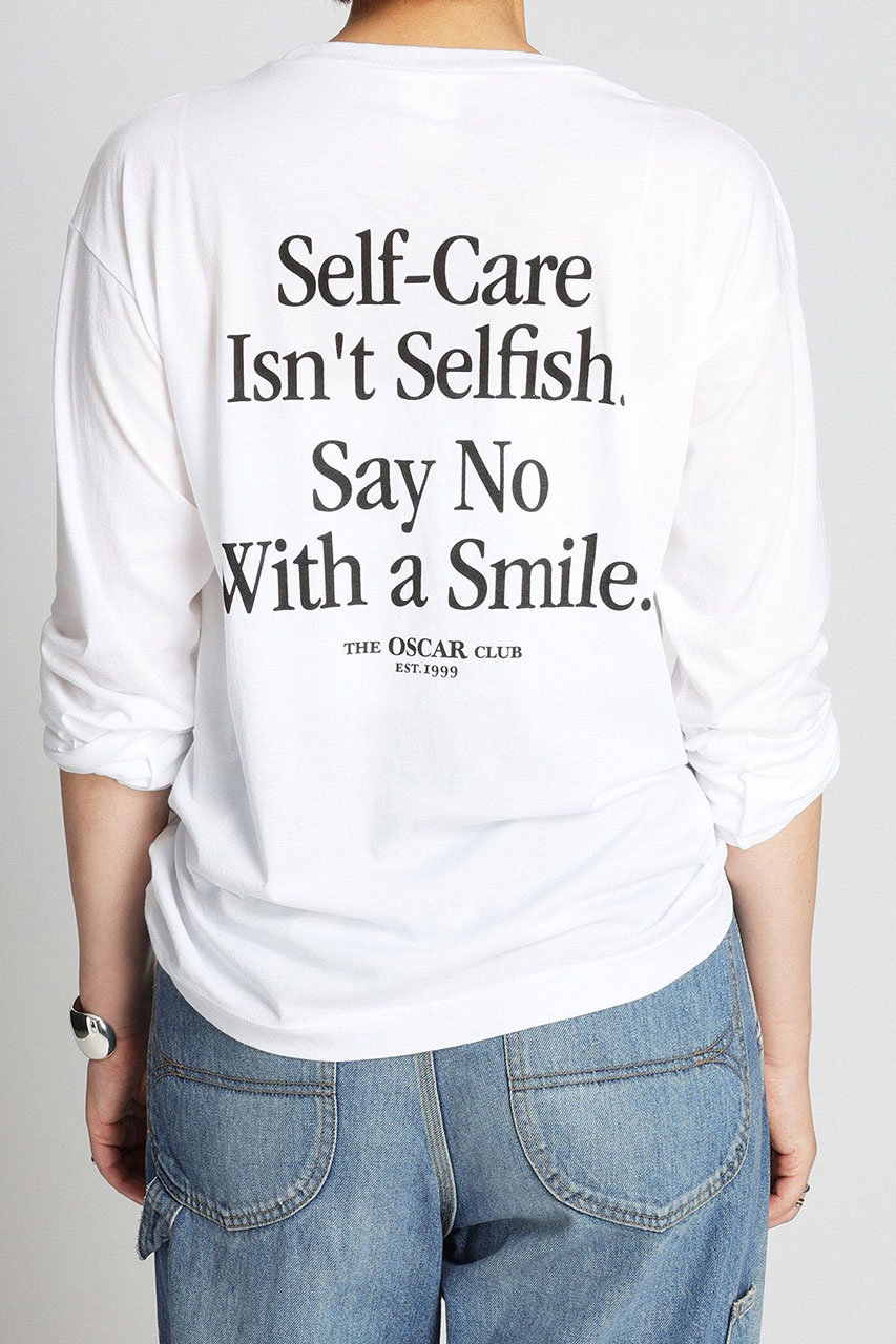 BRILL(ブリル)｜【raspail】BRILL別注LOGOロングTシャツ/ホワイト の