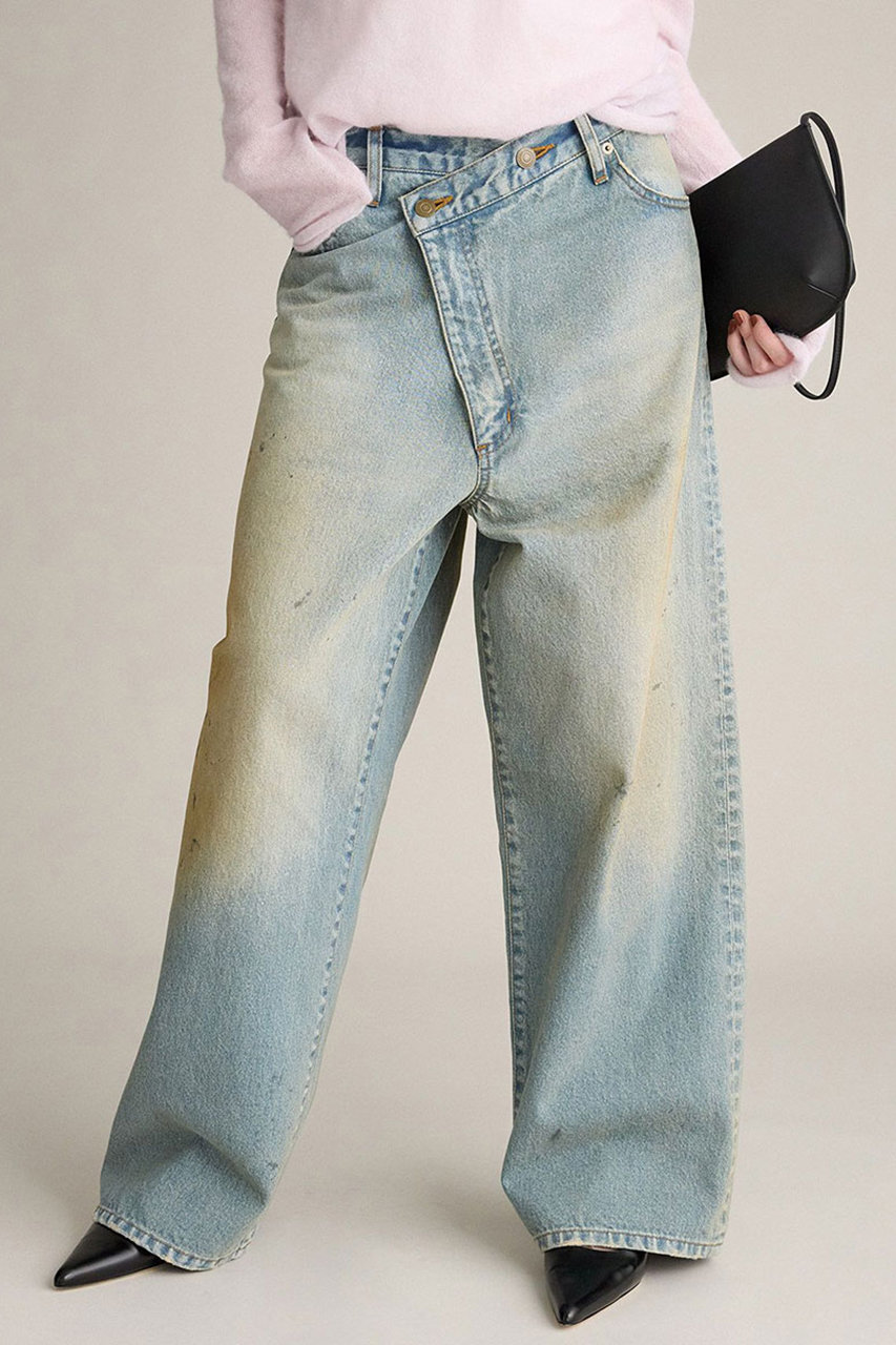 BRILL ダートワイドデニム (ブルー, 36) ブリル ELLE SHOP BRILL ダートワイドデニム (ブルー, 36) ブリル ELLE SHOP