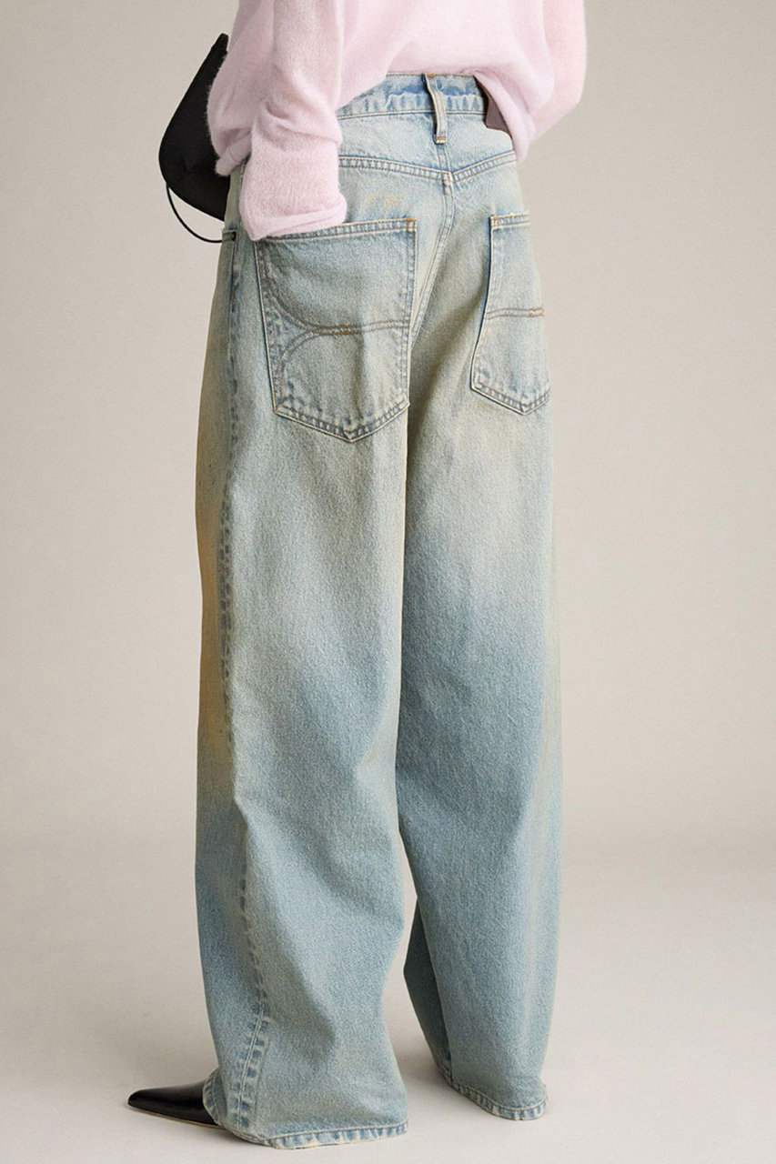 【BRILL（ブリル）】ダートワイドデニム 36 BRILL(ブリル)｜ダートワイドデニム/ブルー の通販｜ELLESHOP・(エル