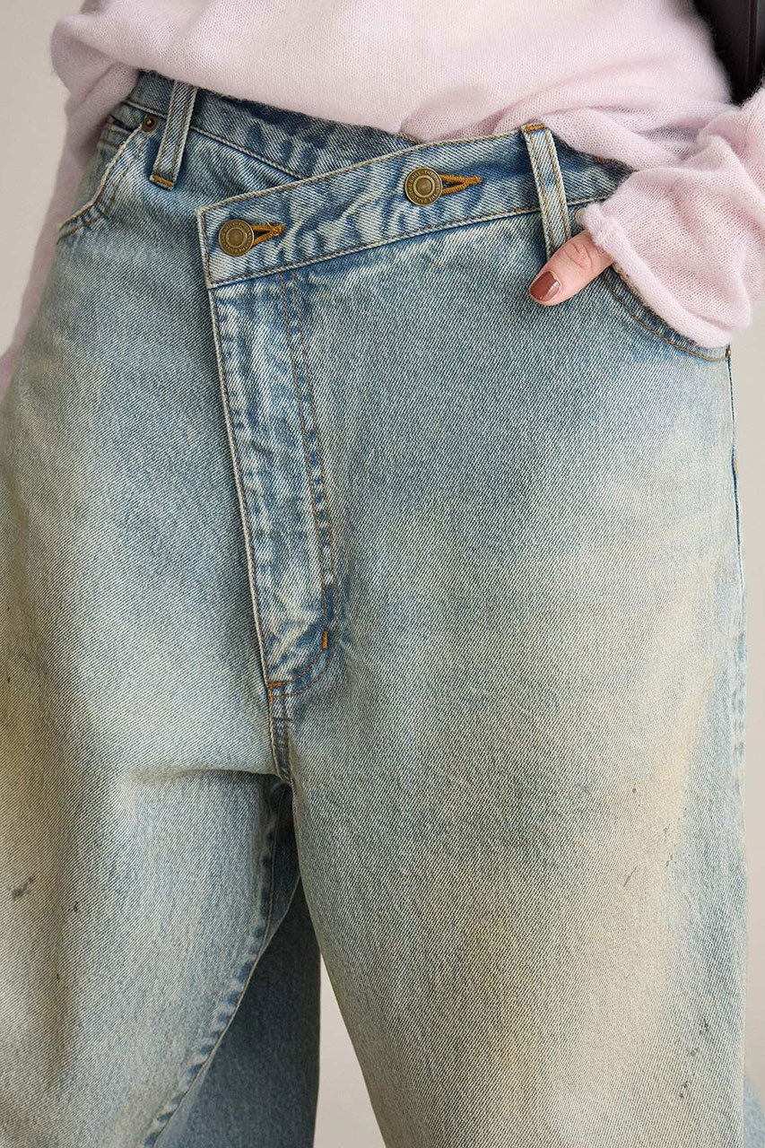 BRILL(ブリル)｜ダートワイドデニム/ブルー の通販｜ELLESHOP・(エル