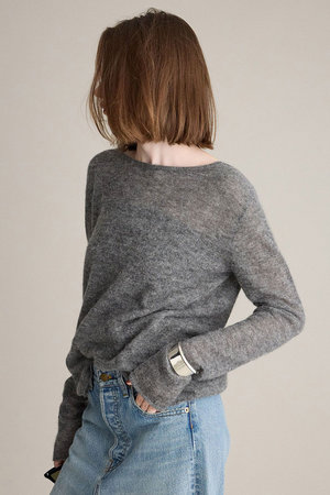 ブリル/BRILLのニュアンスシアクルーネック プルオーバー(110300/110301)