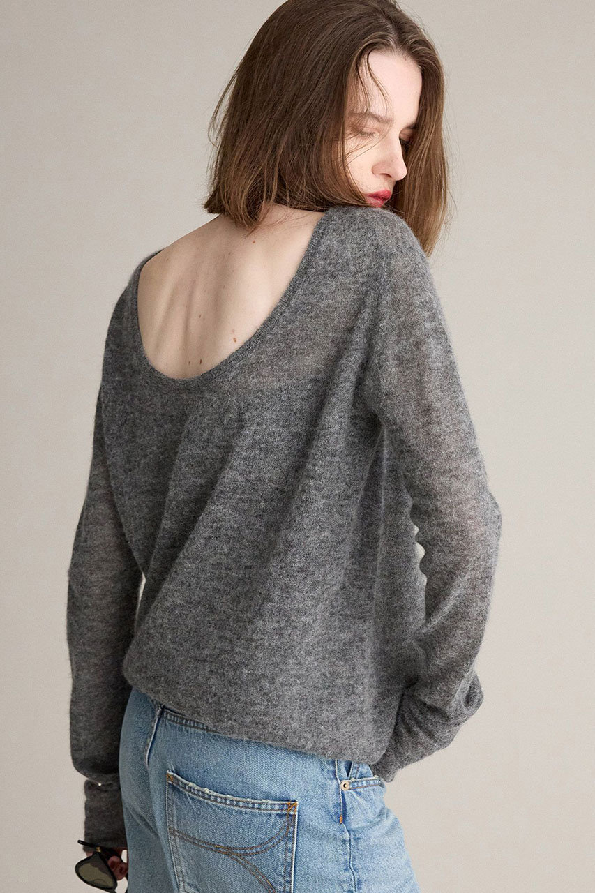 BRILL(ブリル)｜ニュアンスシアクルーネック プルオーバー