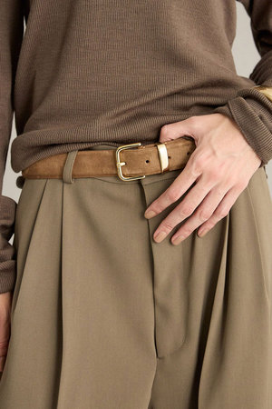 ブリル/BRILLの【MANUELA】30mmスウェードベルト(140500/140501)