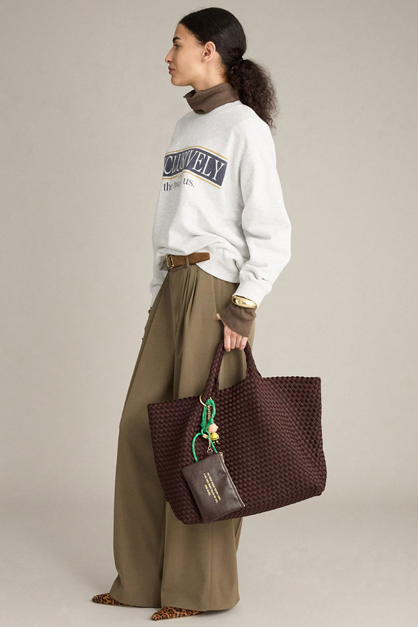 BRILL(ブリル)｜カレッジロゴスウェット/ライトグレー の通販