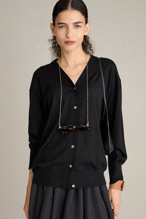 ブリル/BRILLのCARIAGGI カシミヤカーディガン(110300/110303)