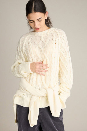 ブリル/BRILLのケーブルスリットプルオーバー(110300/110301)