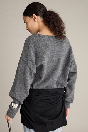 ブリル/BRILLの【予約販売】ブリットウールVネックプルオーバー(110300/110301)