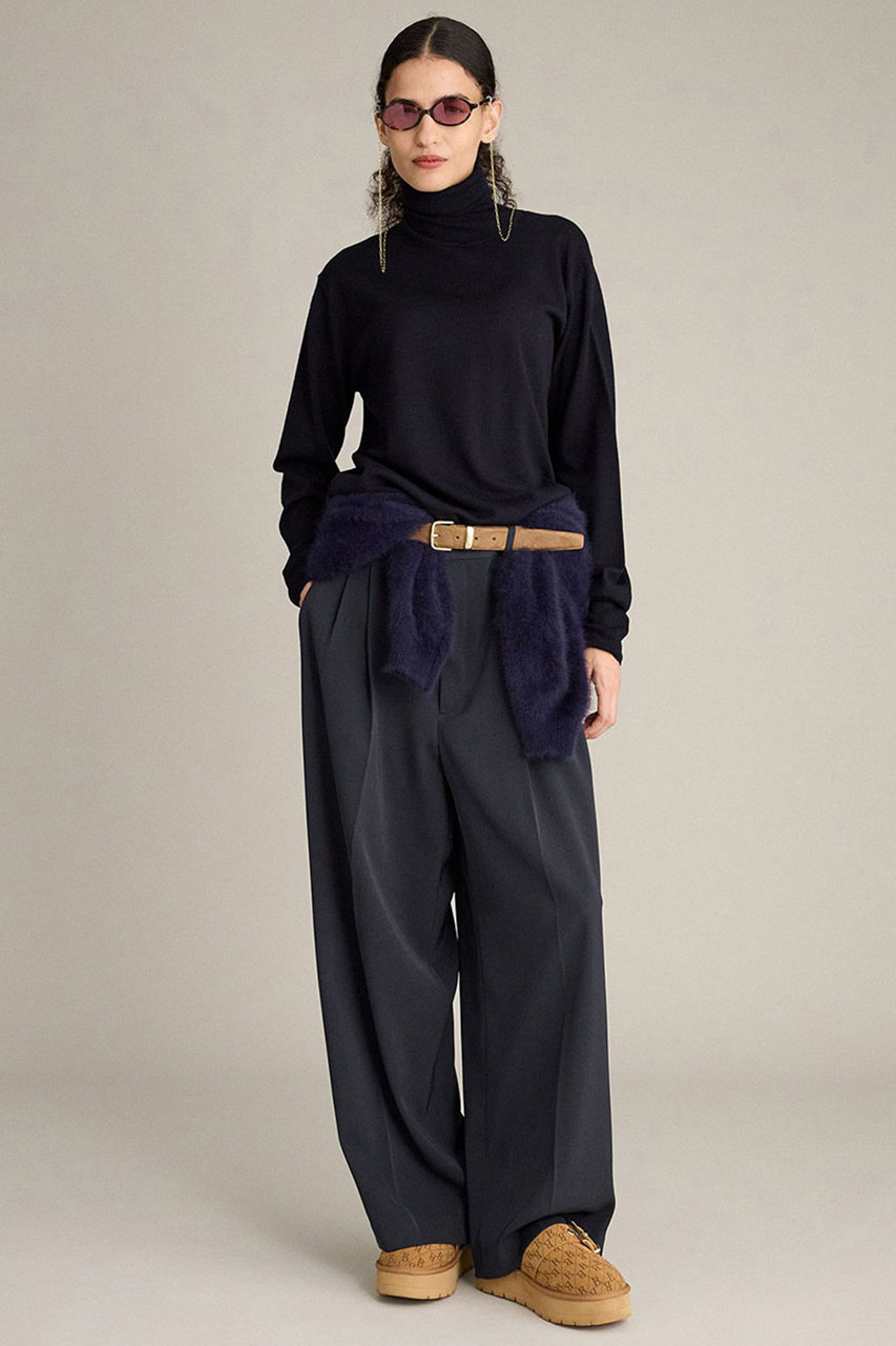 BRILL(ブリル)｜VICタートルネックプルオーバー/ブラック の通販