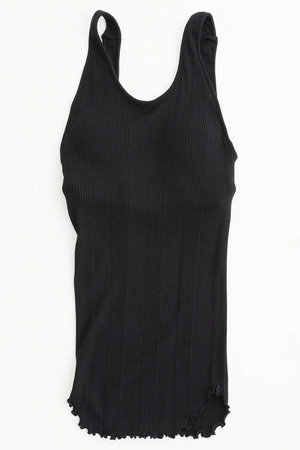 ブリル/BRILLの【HAKUJI】ランダムリブ ブラタンクトップ(110100/110101)