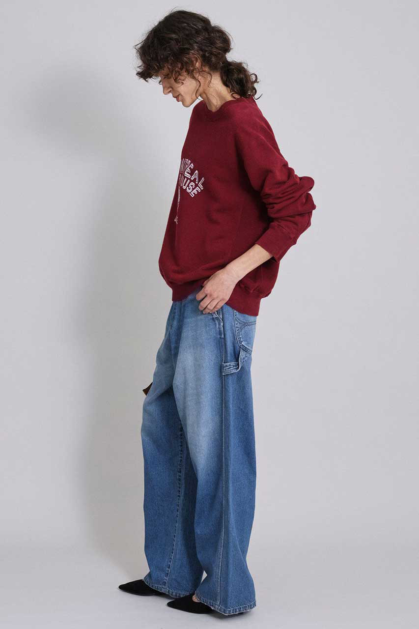 BRILL(ブリル)｜【raspail】ロゴスウェット/レッド の通販｜ELLESHOP