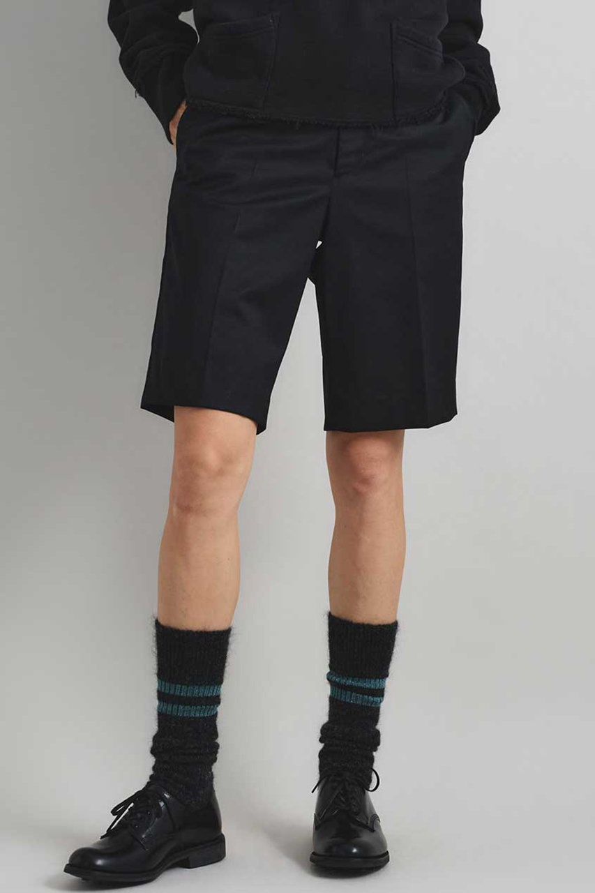 ブリル/BRILLのウールツイルショートパンツ(ブラック/150066)