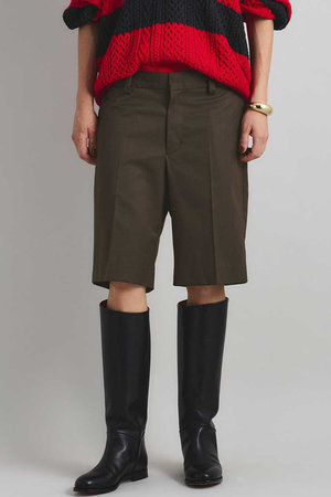 ブリル/BRILLのウールツイルショートパンツ(110600/110603)