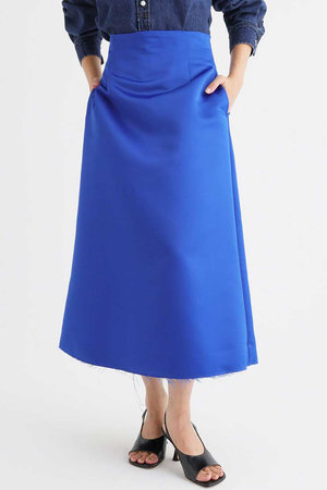 ブリル/BRILLのSPREADサテンスカート(110700/110703)