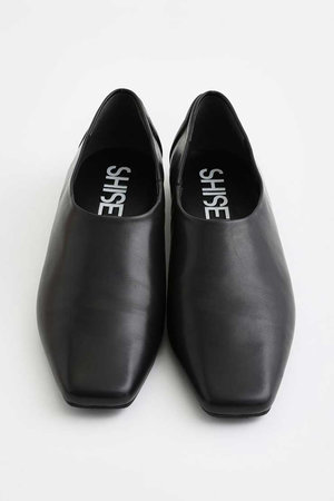 ブリル/BRILLの【SHISEI】TIGHT SQUARE SLIPON(130400/130403)