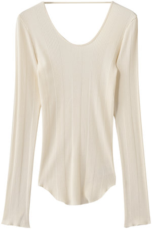 ブリル/BRILLのH’ ランダムリブロングスリーブ(110100/110103)