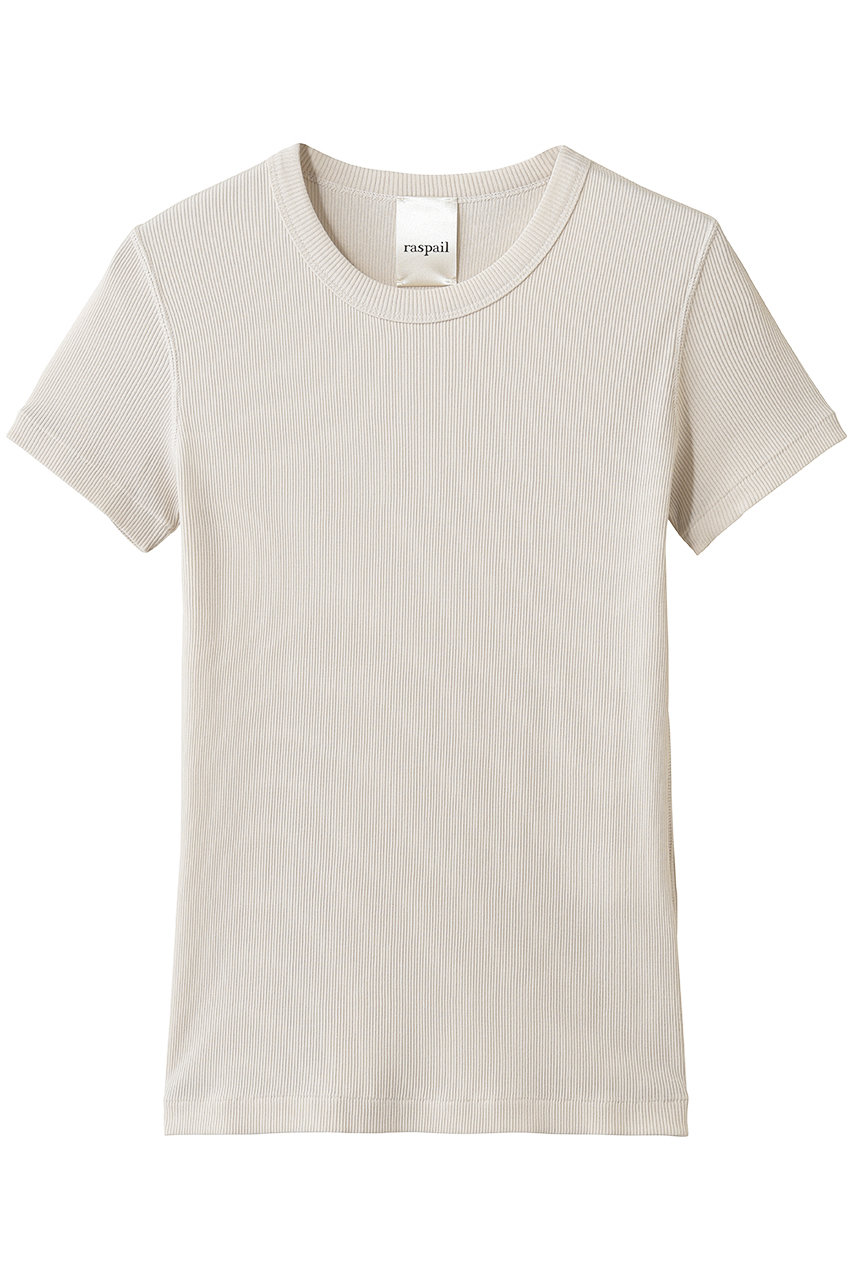 ブリル/BRILLの【raspail】リブクルーネックプルオーバー(ホワイト/652950)