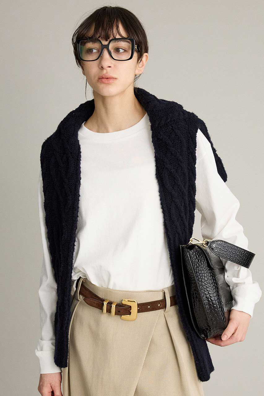 ブリル/BRILLの【予約販売】クルーネックロングTシャツ(オフホワイト/636171)