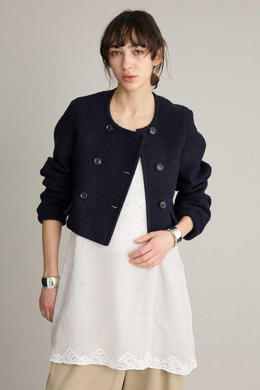 ブリル/BRILLの【予約販売】ブークレーコンパクトジャケット(ネイビー/646558)