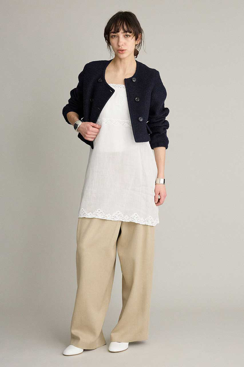 BRILL(ブリル)｜ブークレーコンパクトジャケット/ネイビー の通販