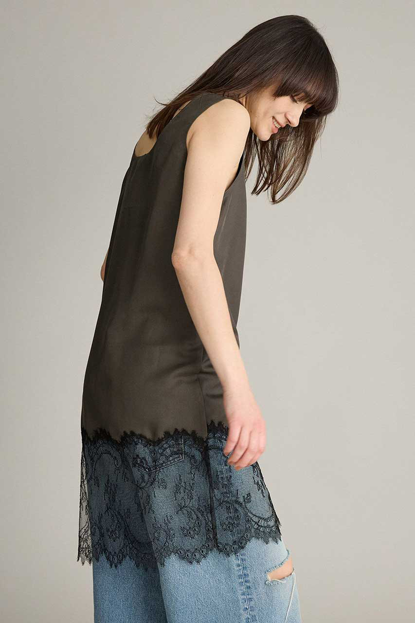BRILL(ブリル)｜【raspail】レースドレス/カーキ の通販｜ELLESHOP