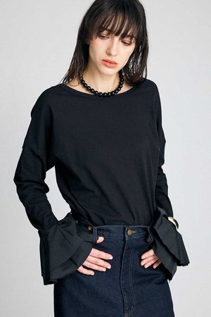 ブリル/BRILLの【予約販売】バックUポエットカットソー(110100/110103)