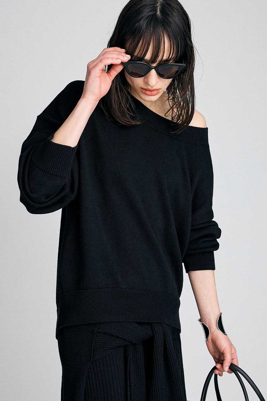 ブリル/BRILLの【予約販売】ルーズテンジクプルオーバー(ブラック/650289)