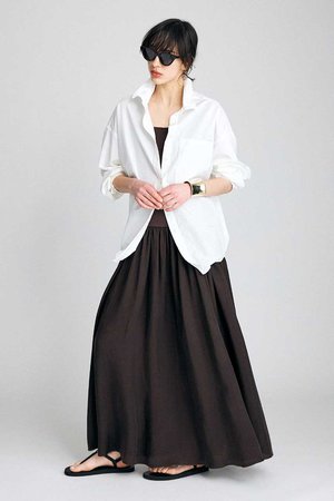 ブリル/BRILLの【予約販売】コンビギャザーワンピース(110500/110503)