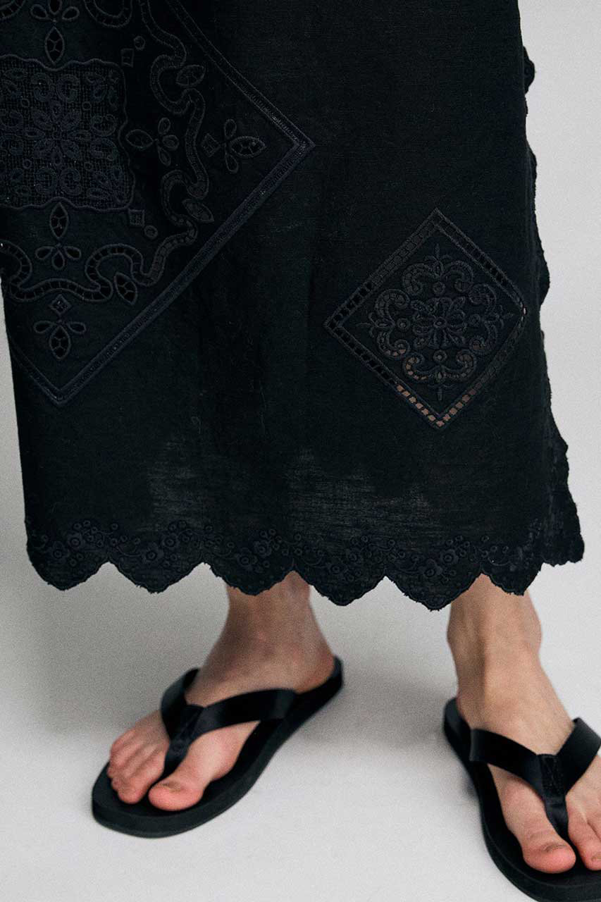 BRILL(ブリル)｜シシュウタイトスカート/ブラック の通販｜ELLESHOP
