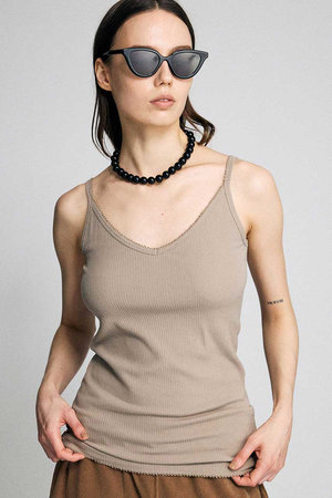 ブリル/BRILLの【予約販売】アイレットキャミ(110100/110101)