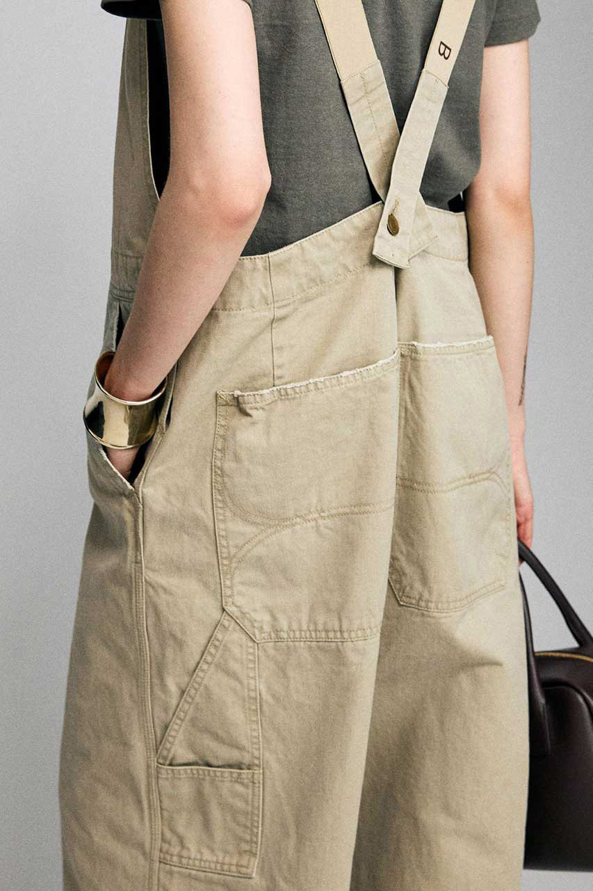 BRILL(ブリル)｜【予約販売】ボーイズオーバーオール/ベージュ の通販