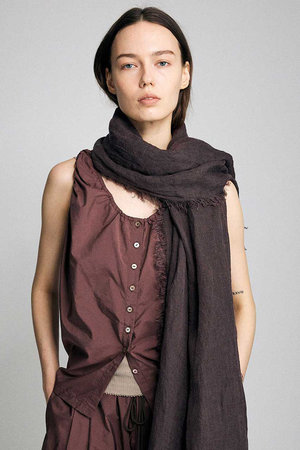 ブリル/BRILLの【予約販売】タフタギャザーノースリーブブラウス(110400/110401)