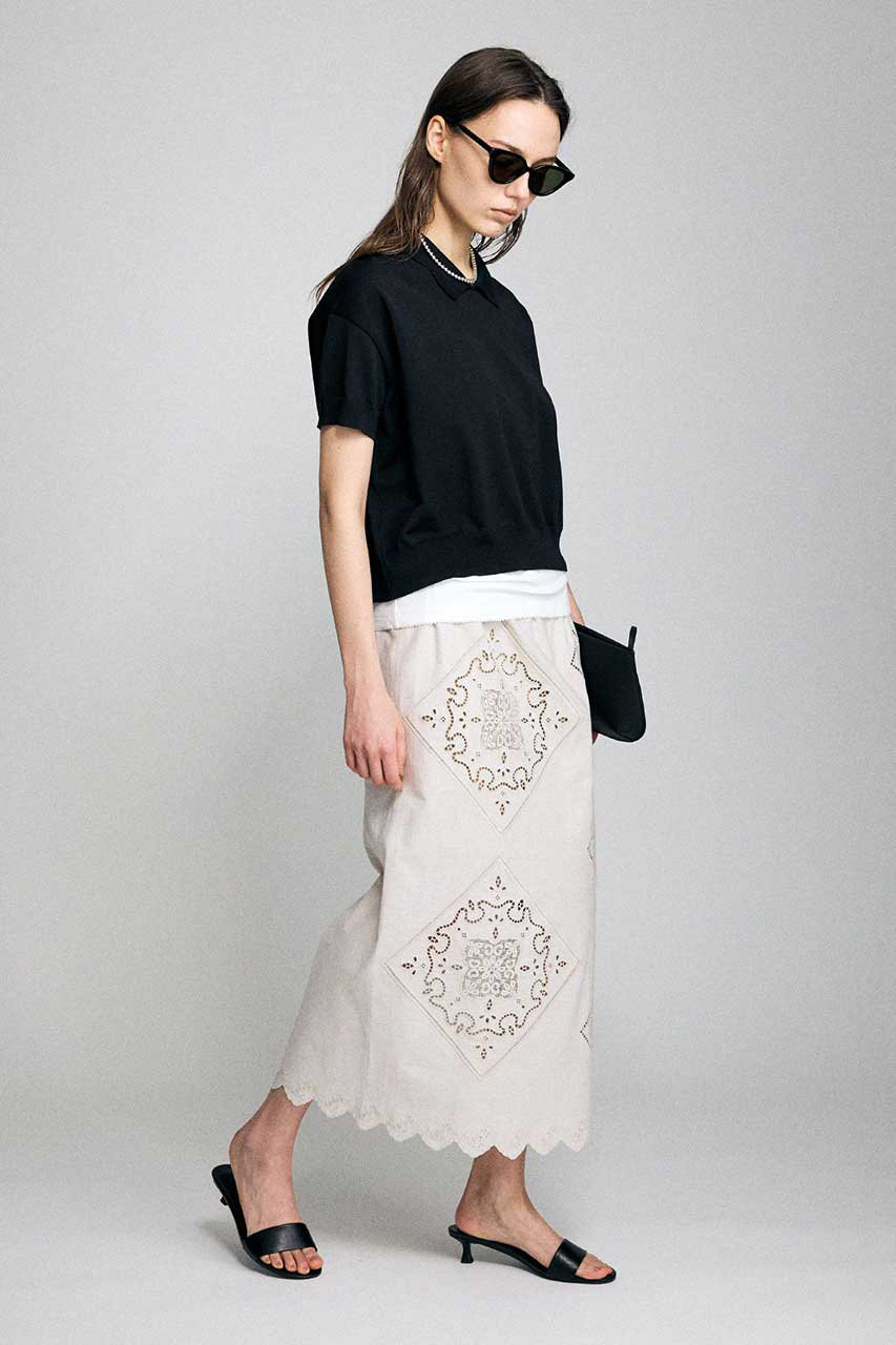 【BRILL】新品/未使用/タグ付　　ミニマルポロ BRILL(ブリル)｜ミニマルポロ/ブラック の通販｜ELLESHOP・(エル