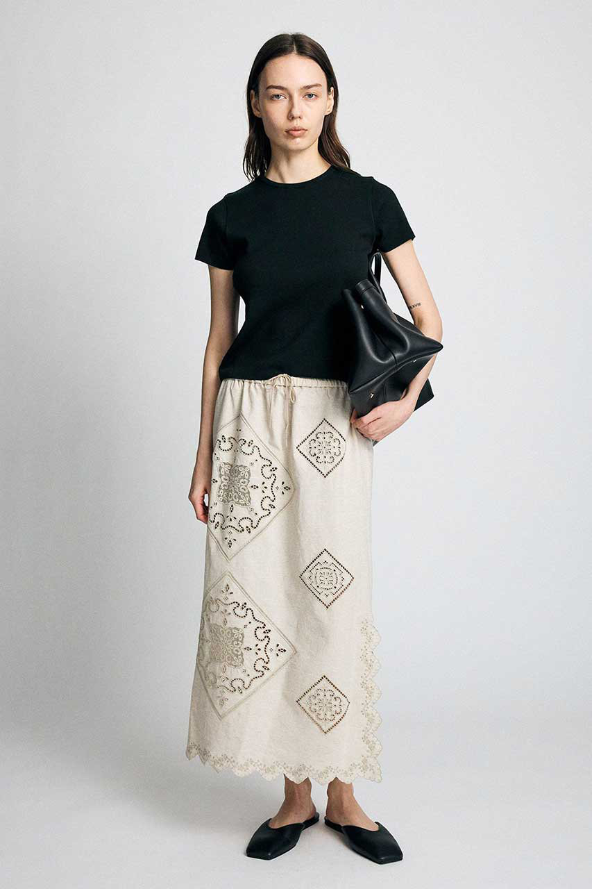 BRILL(ブリル)｜SUVINコットンプルオーバー/ブラック の通販｜ELLESHOP