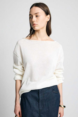 ブリル/BRILLの【予約販売】コットンシルクラグランプルオーバー(110100/110103)