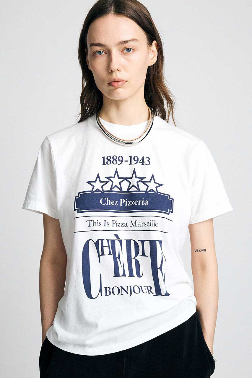 ブリル/BRILLの【予約販売】Pizzeria Tシャツ(ホワイト/681215)