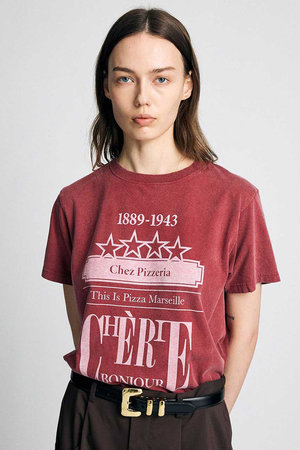 ブリル/BRILLの【予約販売】Pizzeria Tシャツ(110100/110102)