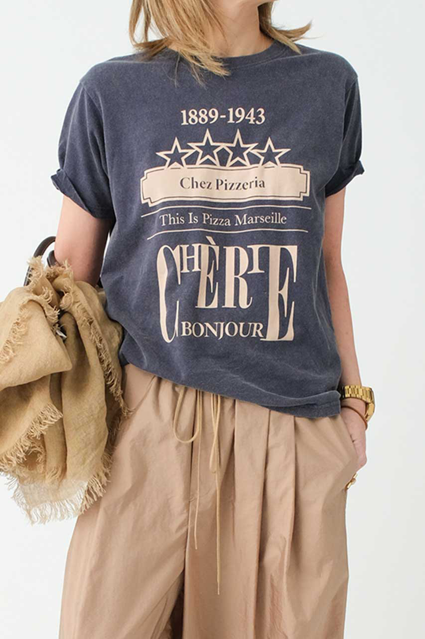 ブリル/BRILLの【予約販売】Pizzeria Tシャツ(ネイビー/681215)