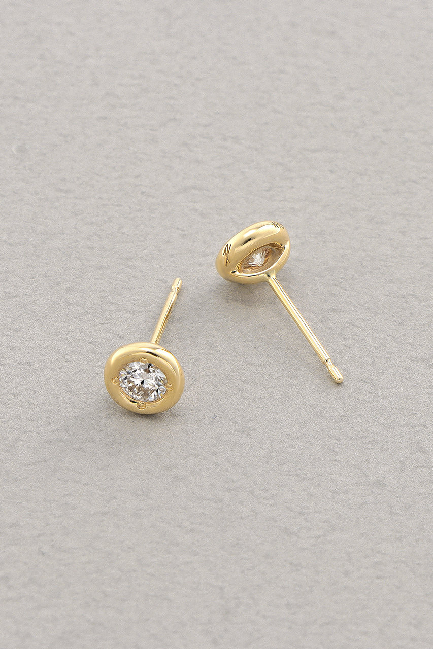 PLUS VENDOME(プラス ヴァンドーム)｜LAB K10 モアッサナイト ピアス