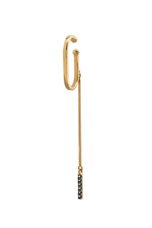 プラス ヴァンドーム/PLUS VENDOMEのFINELINETATOO ジルコニア チェーン イヤーカフ（片耳用）(150100/150102)