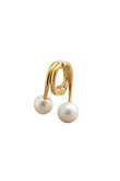 PEARL フィット イヤーカフ 2pearl＆hoop（片耳用） プラス ヴァンドーム/PLUS VENDOME