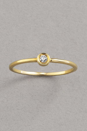 プラス ヴァンドーム/PLUS VENDOMEのLAB K10 モアッサナイト リング(150400/150401)